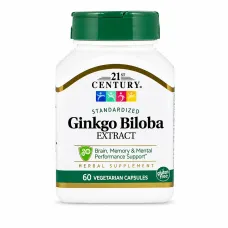 21st Century Ginkgo Biloba Extract - 60 vcaps