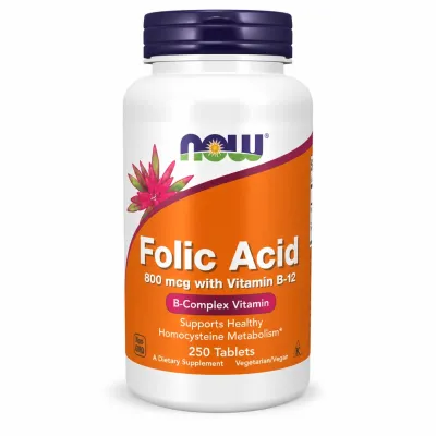 FOLIC ACID 800mcg 250 TABS