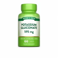 Nature's Truth Potassium Gluconate 595 mg, 100 Caplets