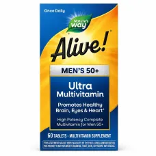 Nature's Way Alive! Once Daily Men’s 50+ Ultra Potency 60