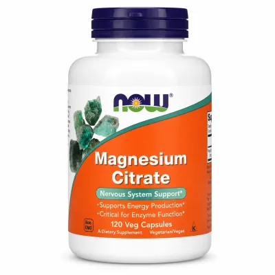 NOW FOODS Magnesium Citrate - 120 caps