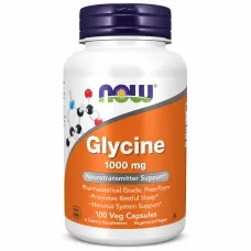 Now GLYCINE 1000mg 100 VCAPS