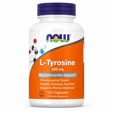 NOW L-TYROSINE 500mg 120 CAPS