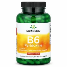 SWANSON B6 100 mg 250 caps