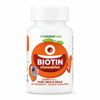 VitaWorks Kids Biotin - 120 сhewables